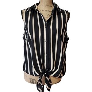 Adrianna Papell Sleeveless Blouse - M